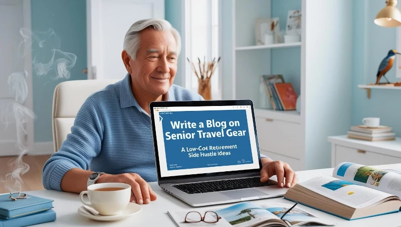 Side hustle for retirees with Grok AI writing content